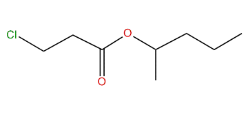 Pentan-2-yl 3-chloropropanoate